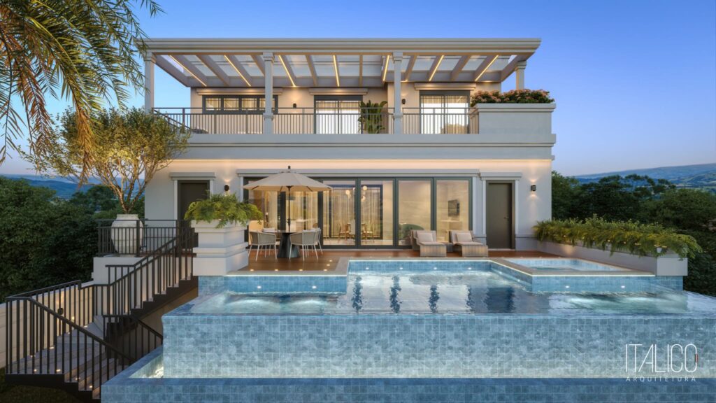 Projeto Completo para Casa no Condomínio Mont Blanc Residence em Campinas