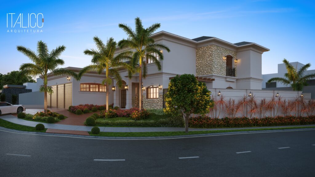 Fachada Renovada no Condomínio Swiss Park em Campinas